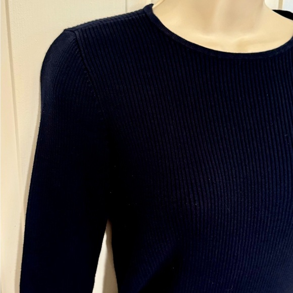Lauren by Ralph Lauren Navy Blue Sweater - Picture 2 of 4